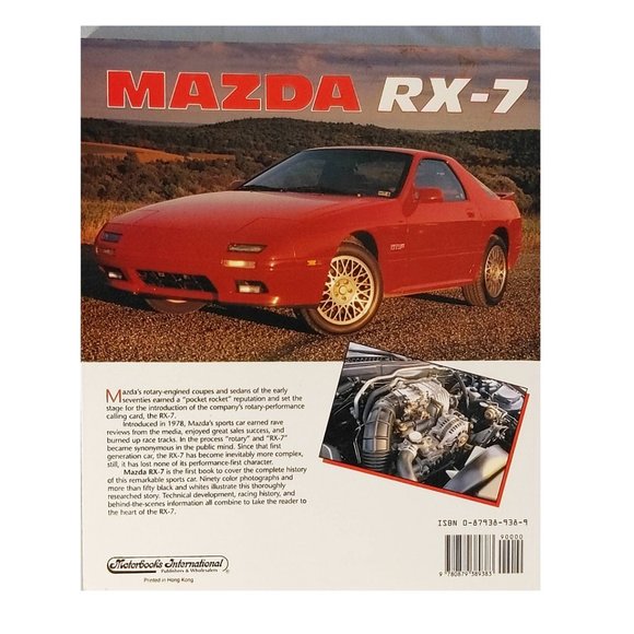 Mazda Rx-7 (Sports Car Color History) by Matras, John (Paperback) - Picture 2 of 9